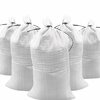 Durasack 14 in. x 26 in. Empty Sand Bags with Tie Strings, White, 100PK SB-1426WHT-100PK